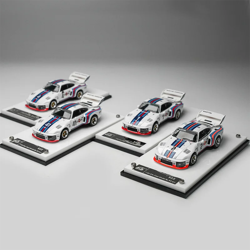 sc-art-1-64-スケール-935-ターボ合金車モデル-ホリデーコレクション-ギフト-記念品ディスプレイ玩具