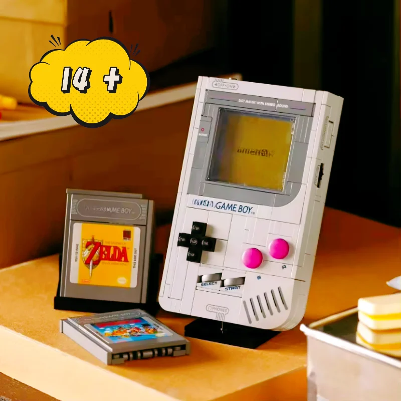 Super Game Boy 421PCS Jeu de construction de console de jeu MOC 72046 Jouet créatif DIY Cadeau pour garçons, filles, enfants, amis, adultes