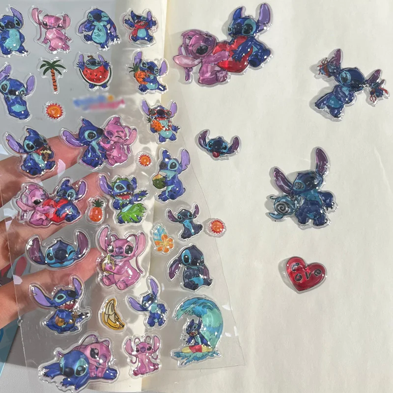 3D Zootopia Frozen Judy Nick Stickers Stitch drop seal Relief Stickers DIY Telefoonhoesje Scrapbook Sticker Geschenken