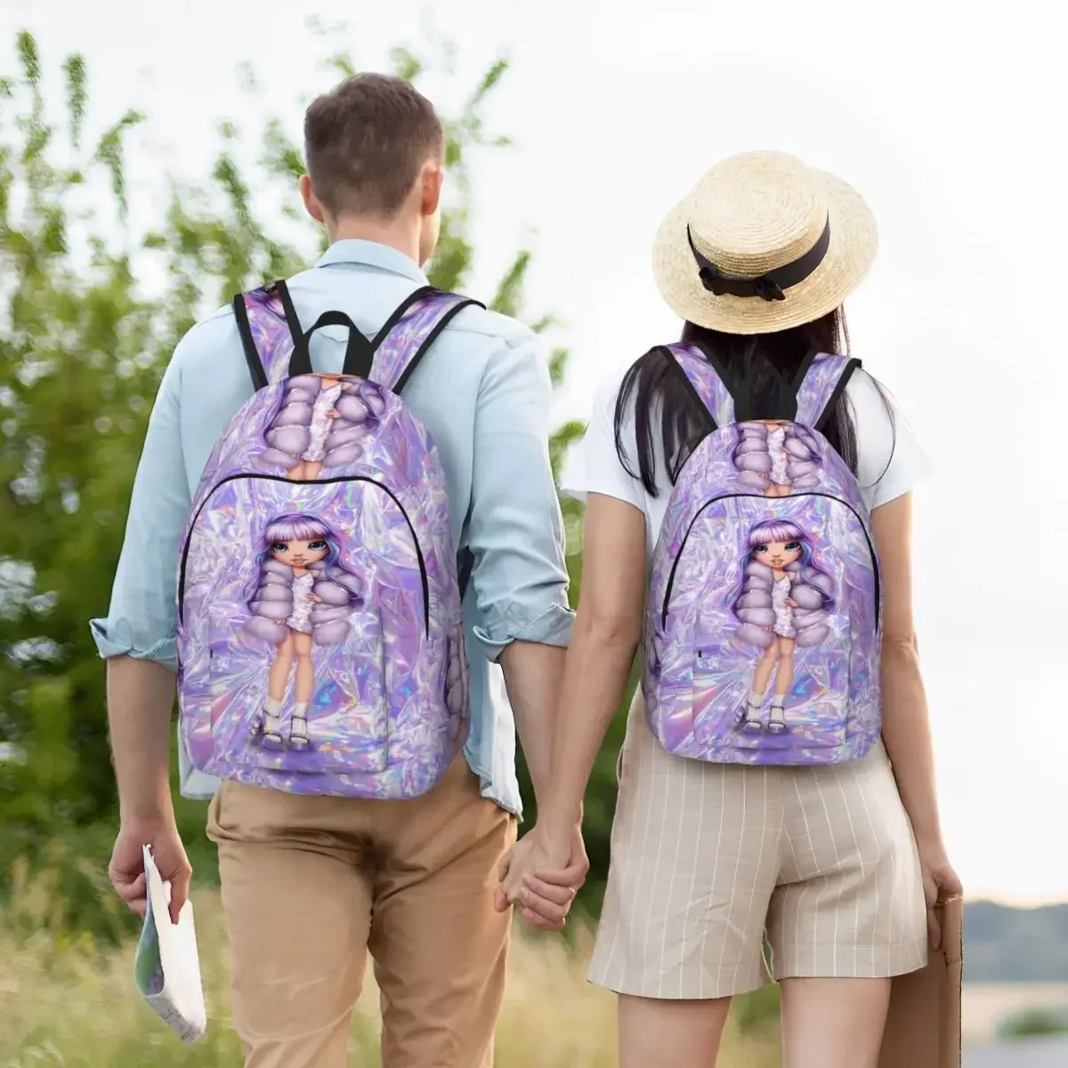

Violet Willow Backpack for Boy Girl Kids Student School Bookbag Canvas Daypack Kindergarten Primary Bag Gift