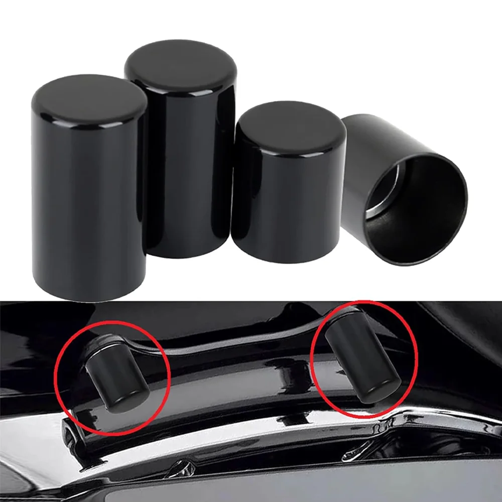 

4 PCS Docking Hardware Point Cover Kit Case for Harley Touring Electra Glide Street Glide Road Glide Road King Models 2009-2022