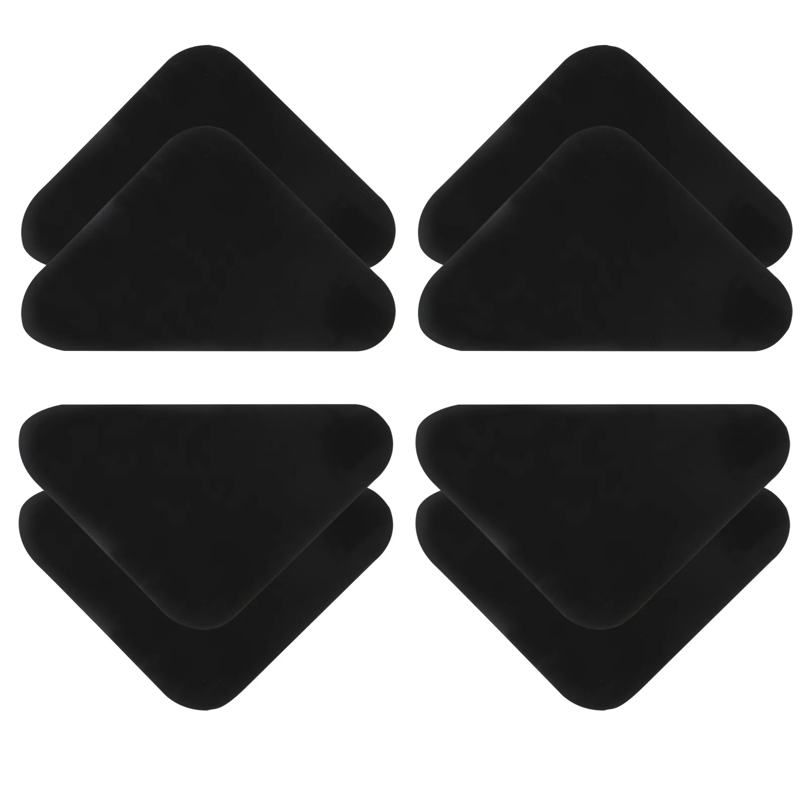 8 szt. Naklejek antypoślizgowych na dywan zapobiegających zwijaniu się, blokady dywanu, naklejki antypoślizgowe na dywan, blokady narożników dywanów