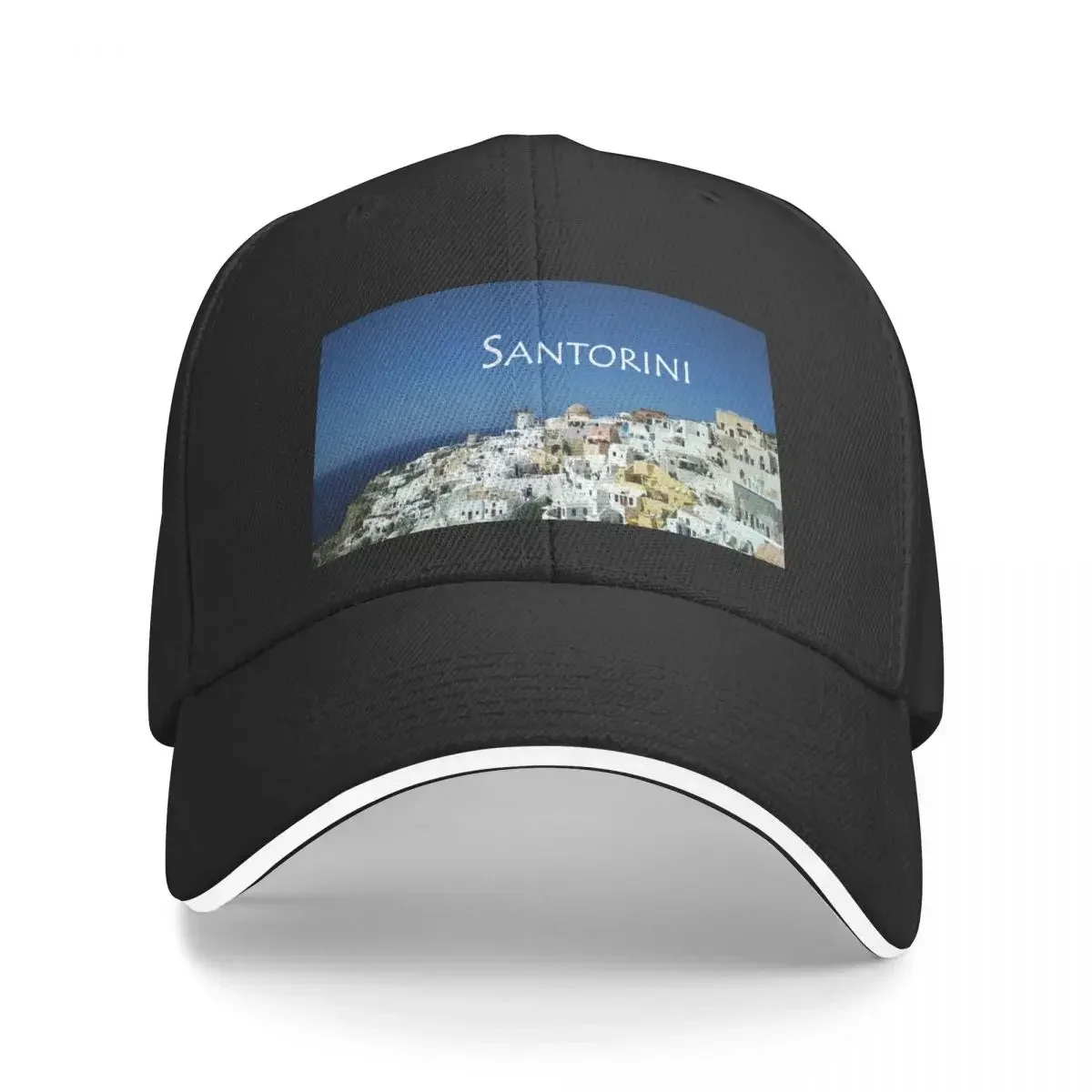 

Santorini - World's Best Places to Visit Baseball Cap Funny hats cute For Women Men's