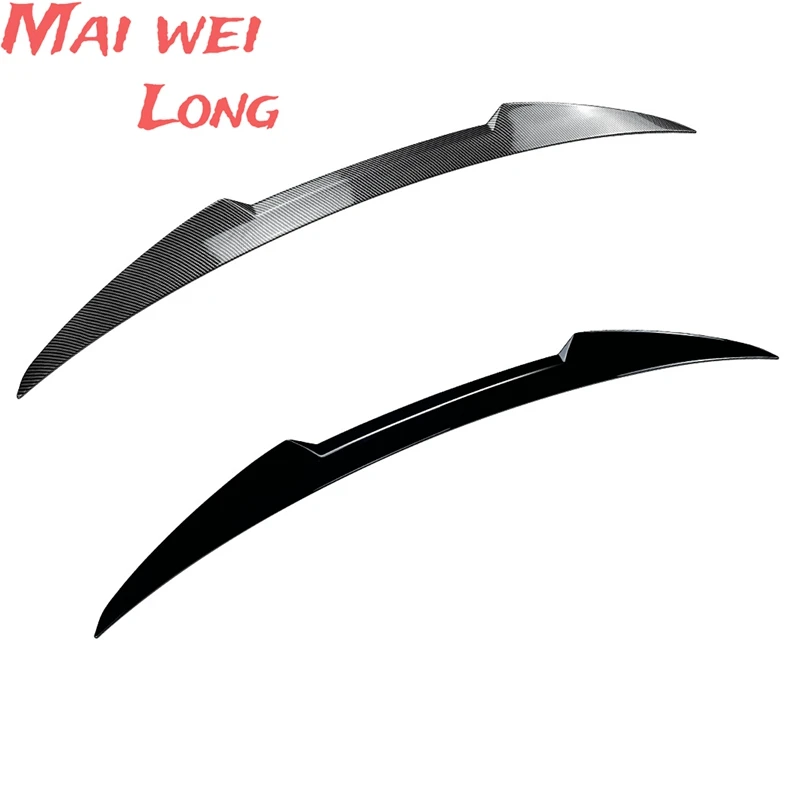 

For 2004-2010 BMW 5 Series E60 M5 520i 525i 523i M4 Style Rear Trunk Boot Lid Lip Spoiler Wings Car Exterior Tuning Accessories