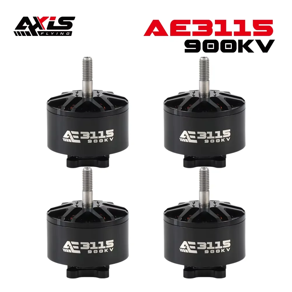 AxisFlying AE3115 3115 900KV Brushless Motor 3-6S LIPO for FPV Freestyle 9inch 10inch Long Range Cinelifter Drones RC Mode
