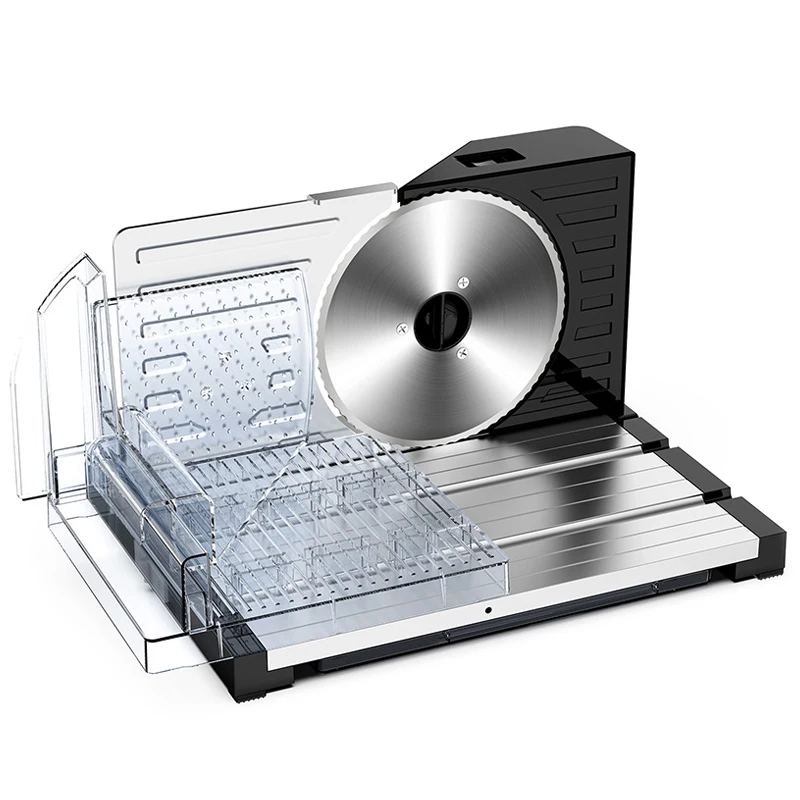 110V Electric Slicer Mutton Foldable Bread Slicer Meat Cutter Multi-function Food Vegetable  Roll Cutting Machine