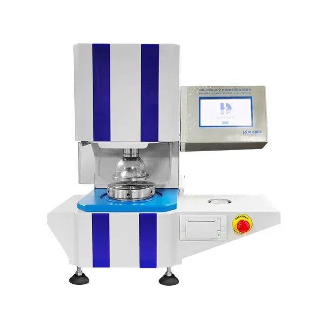 ISO Paper Paperboard Bursting Strength Testing Machine Corrugated Material Burst Pressure Tester