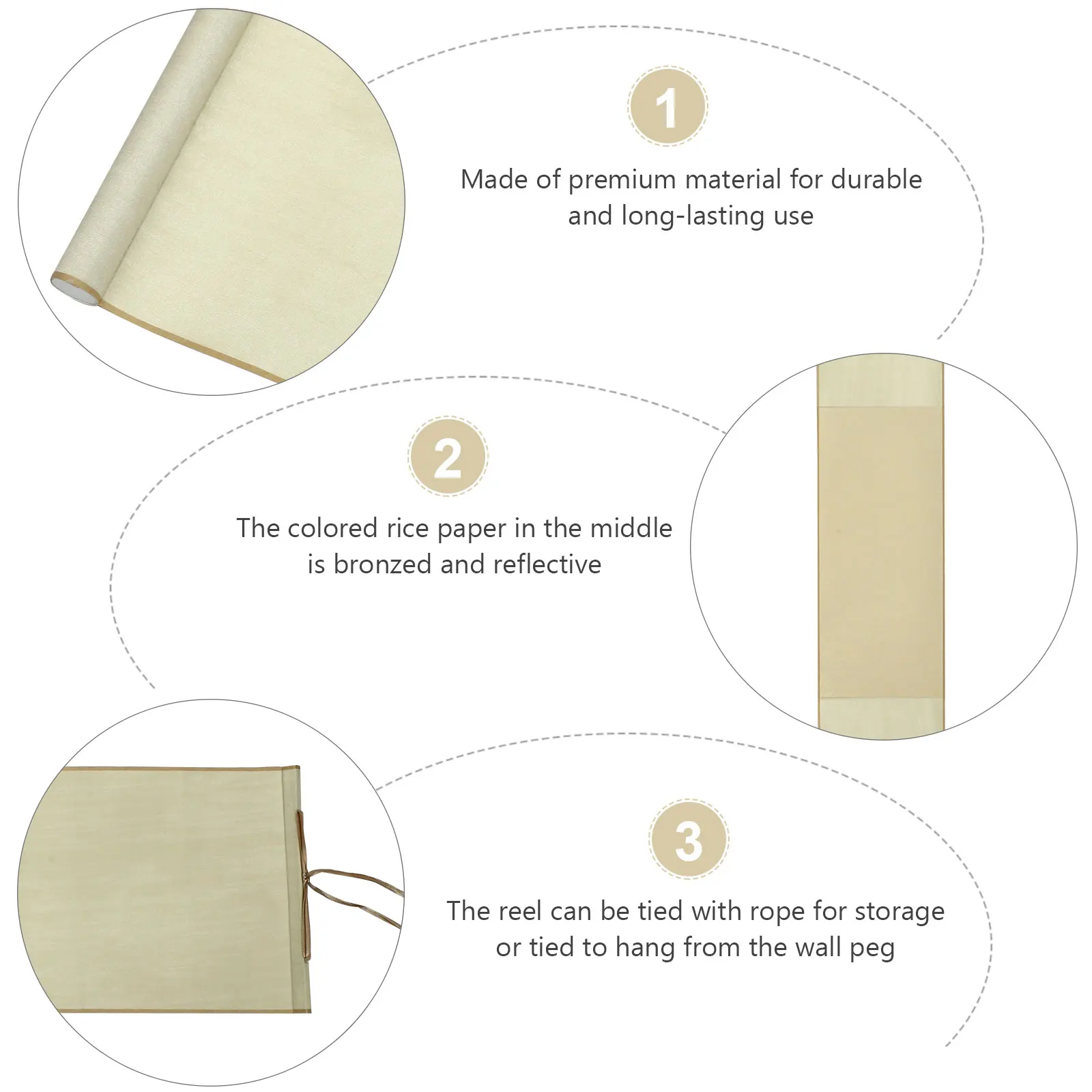 

Blank Hanging Scroll Chinese Xuan Paper For Calligraphy Painting Art Wall Decoration Diy Craft Kids Drawing Practice Supply Art