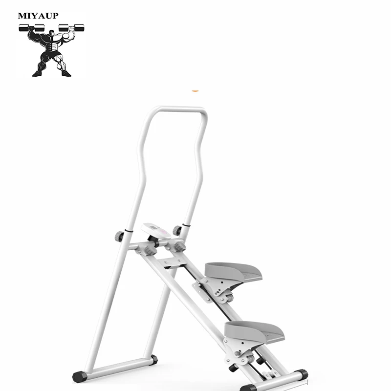 MIYAUP White Multi Functional Climbing Machine Sports And Fitness Equipment Stationary Step Machine