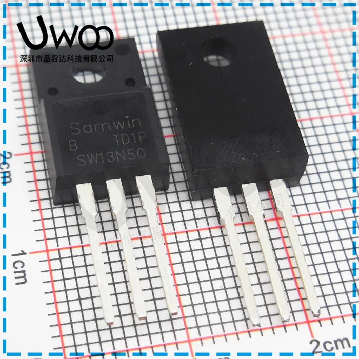 10Pcs/Lot SW13N50 13A 500V TO220F DIP MOSFET Transistor NEW Original In Stock