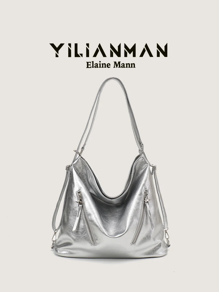 

Женская сумка-тоут Ele Large Capaci оригинального дизайна, многофункциональная сумка через плечо от Ilaman Handbag для молодежи