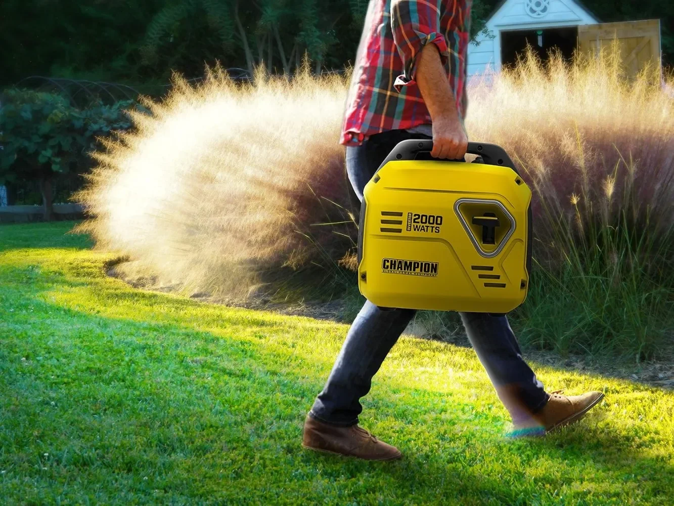 2000-Watt Ultralight Portable Inverter Generator with Quiet Technology