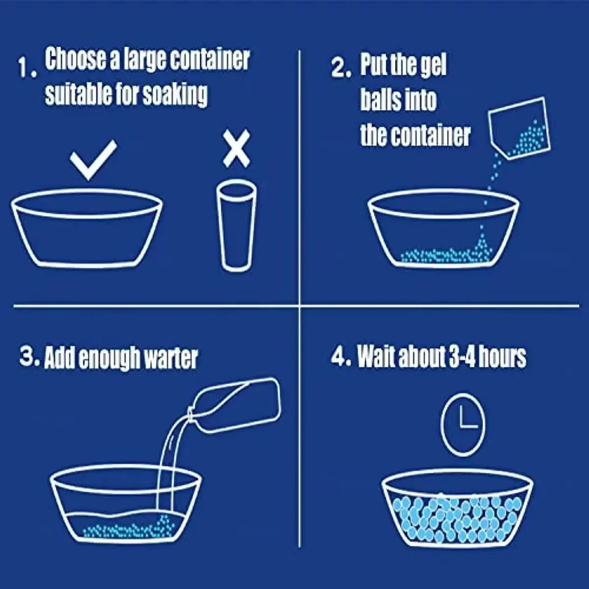 10000 pièces gel eau polo fusil pistolet balle tir jouet munitions famille enfants jouets perles d'eau bricolage cadeau