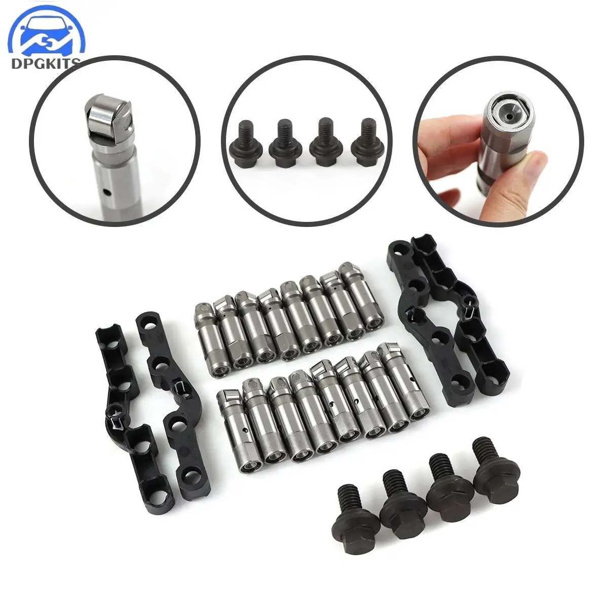 

DPGKITS 1 Set New MDS Valve Lifters Set For 2005-2018 Chrysler Dodge Jeep Ram 5.7L Engine OHV HEMI 53021726AE 53021726AD