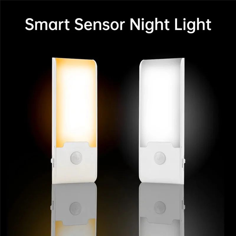 

F-T LED Induction Night Light Wireless Motion Sensor Night Lamp Human Body Induction Wall Light Bedroom Cabinet Decor Light