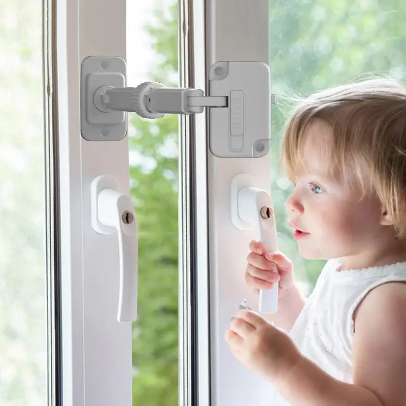 Window safety lock Multi-function child protection window stopper Safety window lock Child protection window stopper