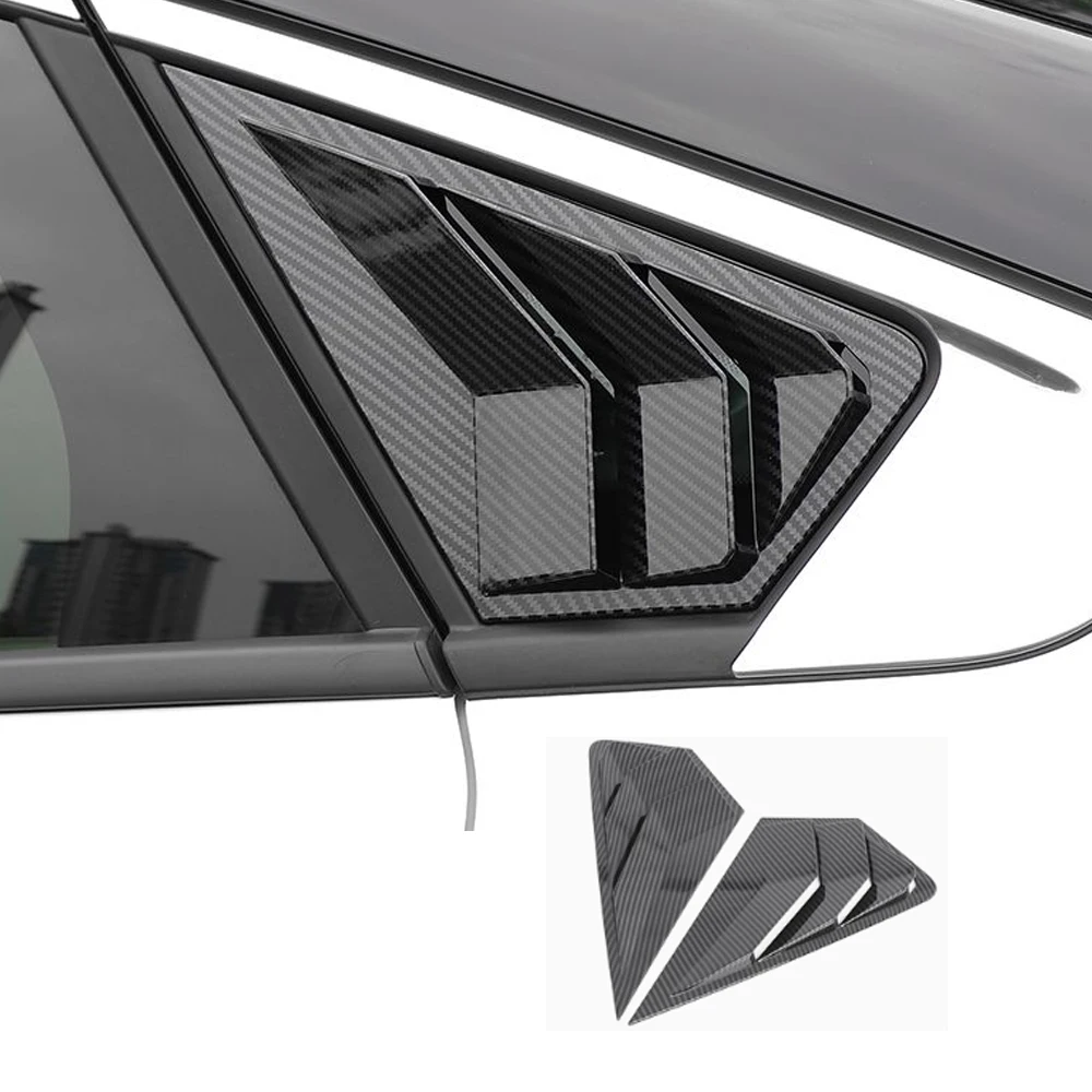 مصراع السيارة لفورد مونديو توروس MK5 2023 ~ 2025 2024 نافذة جانبية خلفية ABS كوة سباق نمط الثلاثي ملصق الملحقات #2