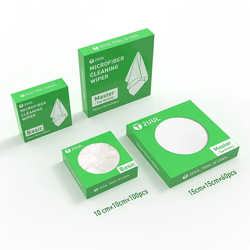 

2UUL CL01 CL02 Салфетка из микрофибры для чистки мобильного телефона Высококачественная ткань для удаления пыли с сенсорным экраном