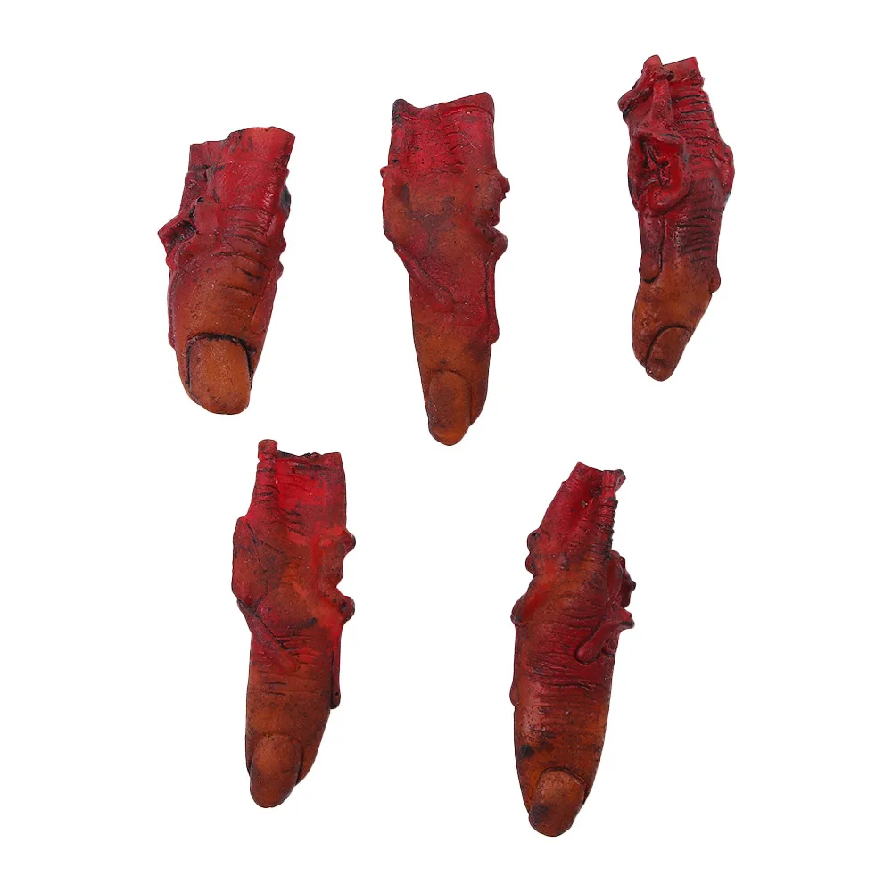 

Children Broken Finger Decoration Bloody Ear Trick Haunted House Party Supplies Fake Body Organs Halloween Horror Props