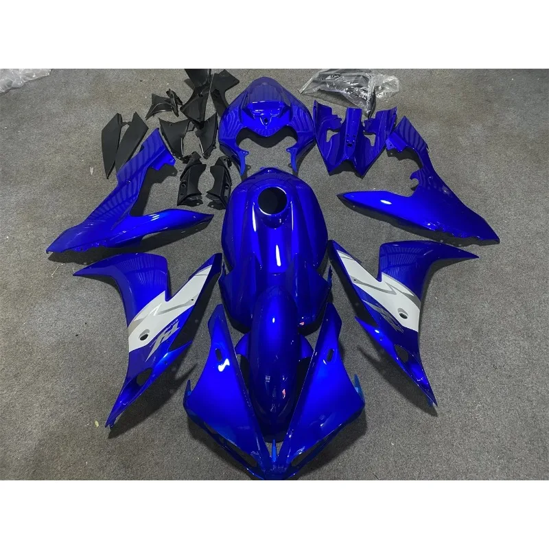

Комплект обтекателей для мотоцикла, подходящий для Yzf R1 2004 2005 2006, комплект кузовных работ 04 05 06, высокое качество, инъекция ABS, синий, белый