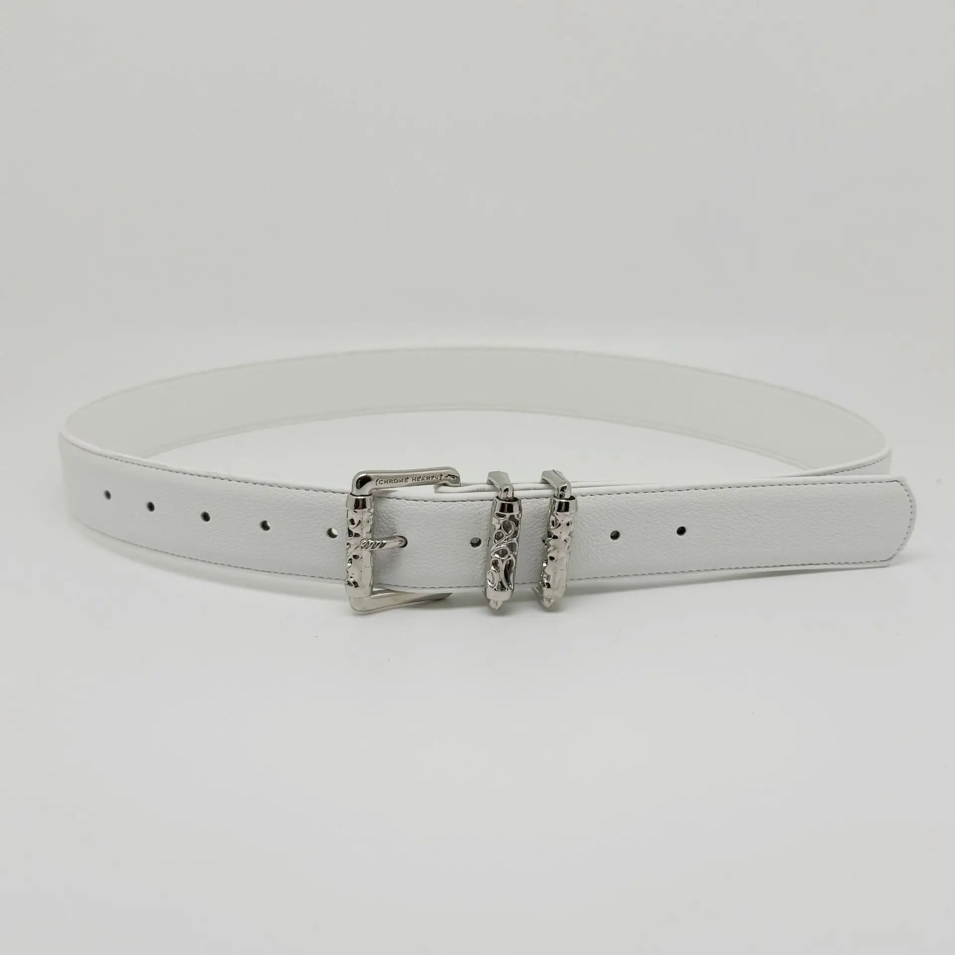 Cintura in pelle PU di marca di design di lusso per uomo donna cinturino in vita con fibbia in lega jeans femminili cintura per pantaloni