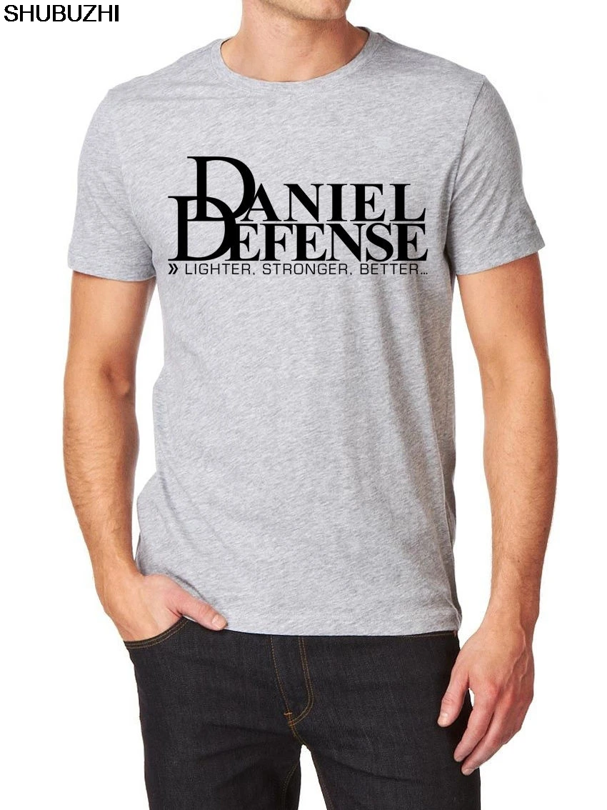 Daniel Defense LOGO FRUIT OF THE LOOM T-SHIR men cotton tshirt summer top tees for homme sbz442