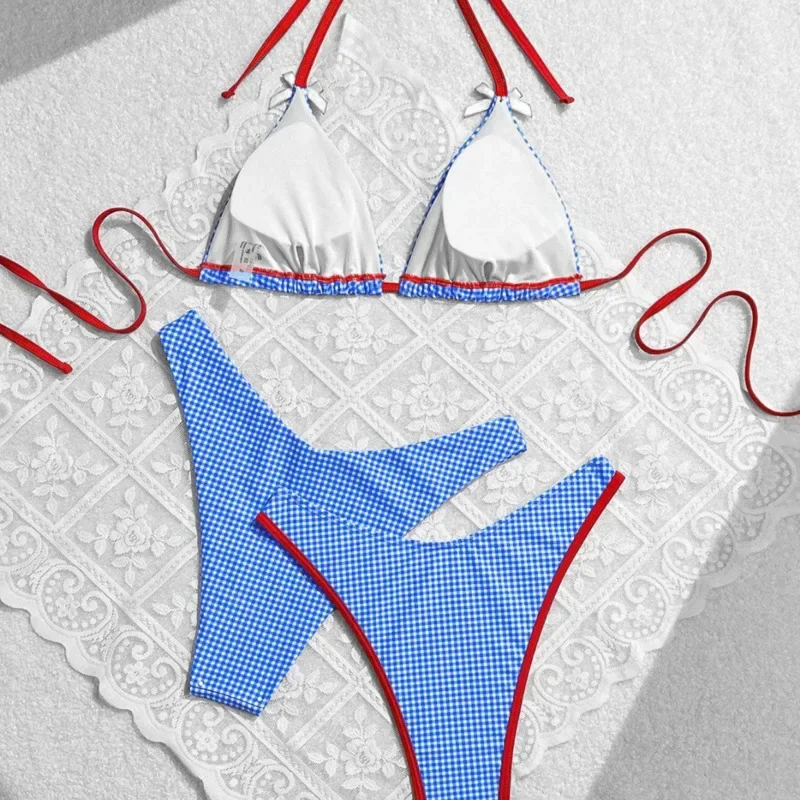 Summer Sexy Bikinis 2025 Women's Swimwear Female Swimsuit For Swim Wear Bathing Suits Brazilian Bikini Set Beachwear Pool Bather