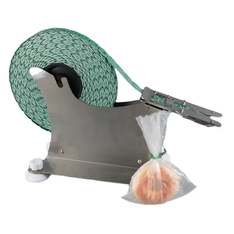 

Semi-automatic Bread Clip Machine bread bag closure machine for sealing bread candy bags Clips Machine