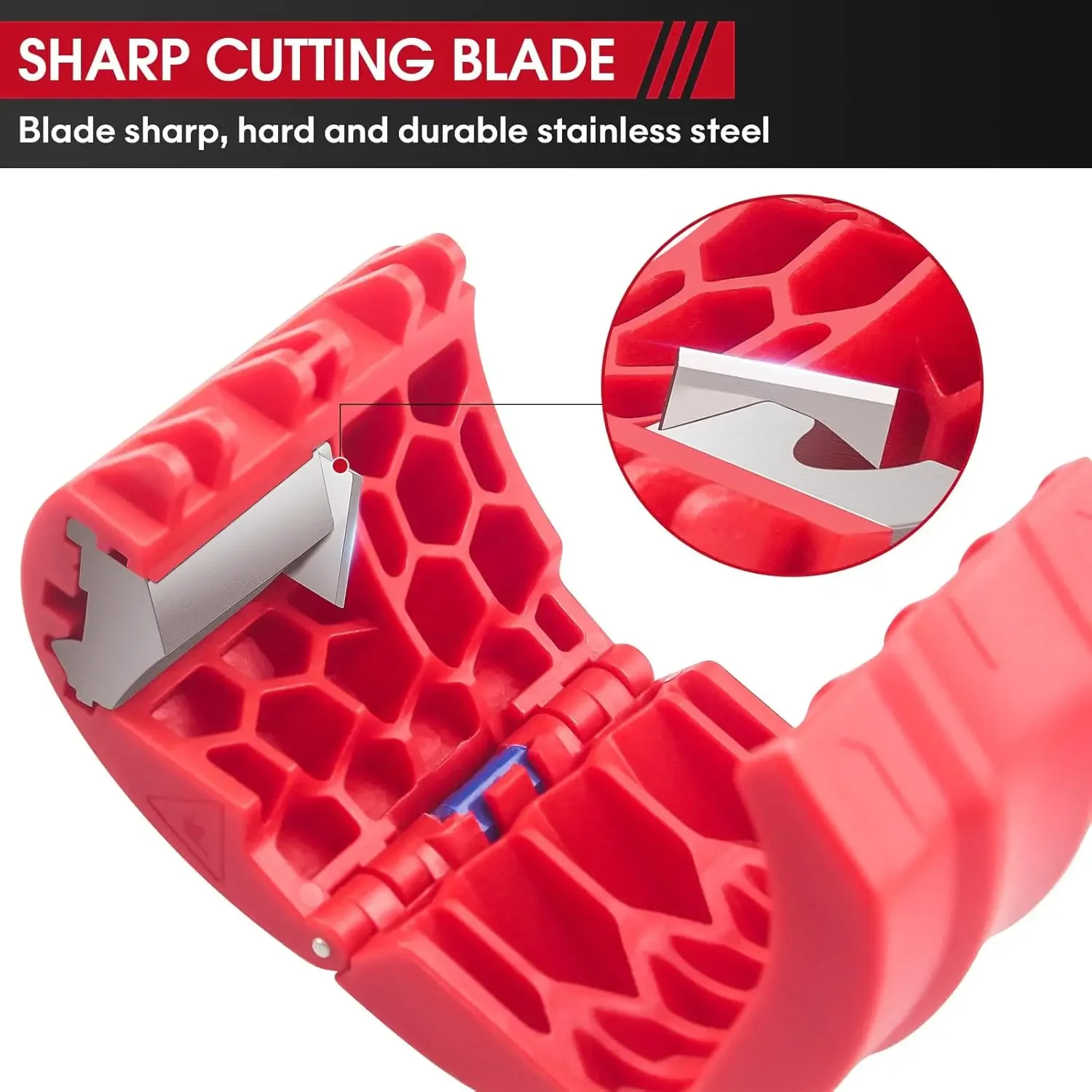 1 قطعة قاطع الأنابيب البلاستيكية المحمولة قاطع البلاستيك أداة القاطع للأنابيب البلاستيكية وأكمام الختم أدوات المياه والكهربائية #3