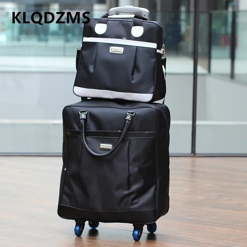 KLQDZMS Luggage Travel Set Oxford Cloth Small Registration Box 18 