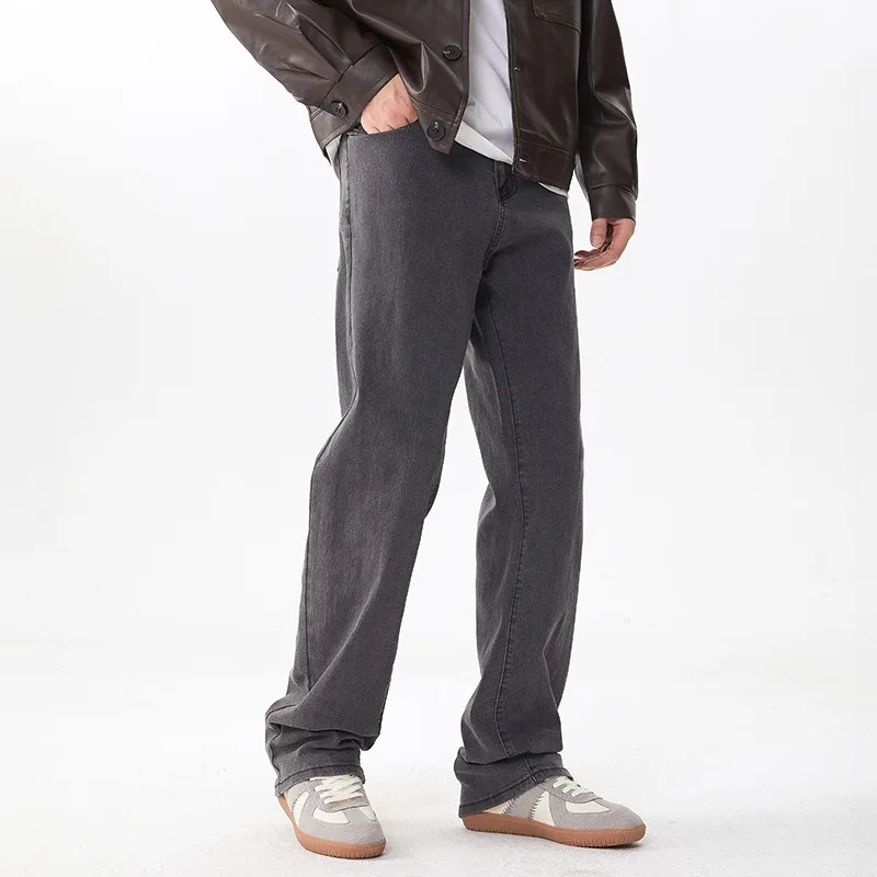 Off White Jeans Мужские удлиненные 115 СМ Весенние прямые свободные широкие брюки Черные высокие мужские популярные джинсовые брюки Мужские длинные брюки