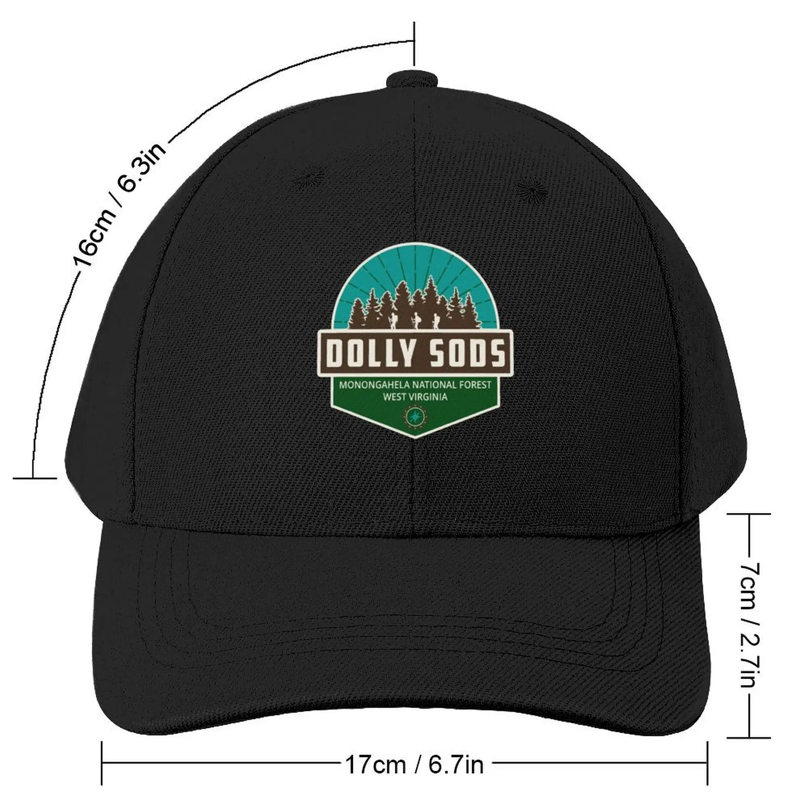 Dolly Sods Monongahela Forest Badge Baseball Cap Military Tactical Cap foam party Hat |-F-| Women's Beach Men's