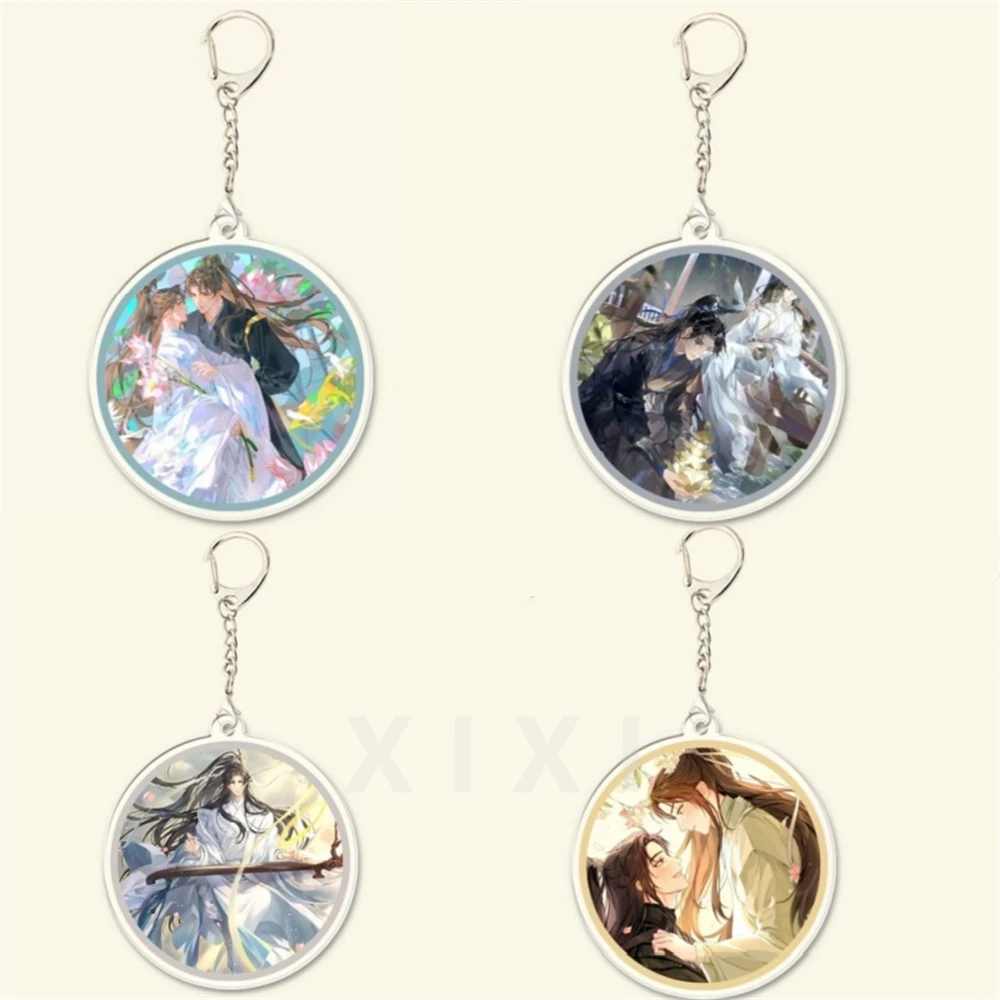 

The Husky And His White Cat Shizun Surrounding acrylic standing signs Desktop ornament Small gifts from friends 6CM HOT