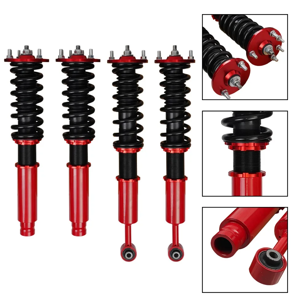 Retrofit Adjustable Shock Absorber, Spring Shock Absorber, Suspension Kit for Honda Accord 03-07