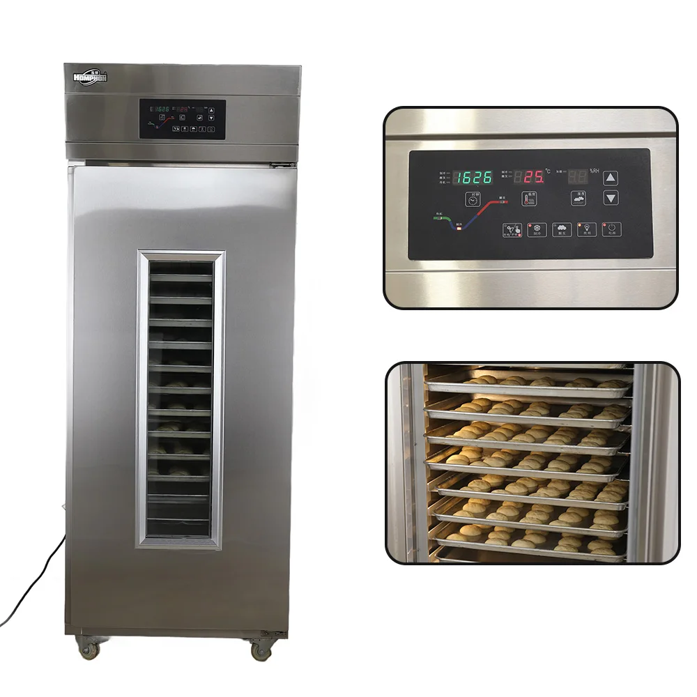 &A*Professional Large Capacity Multi-tray Commercial Stainless Steel Dough Freezing Proofer Cabinet Bakery Flour Corn Nuts