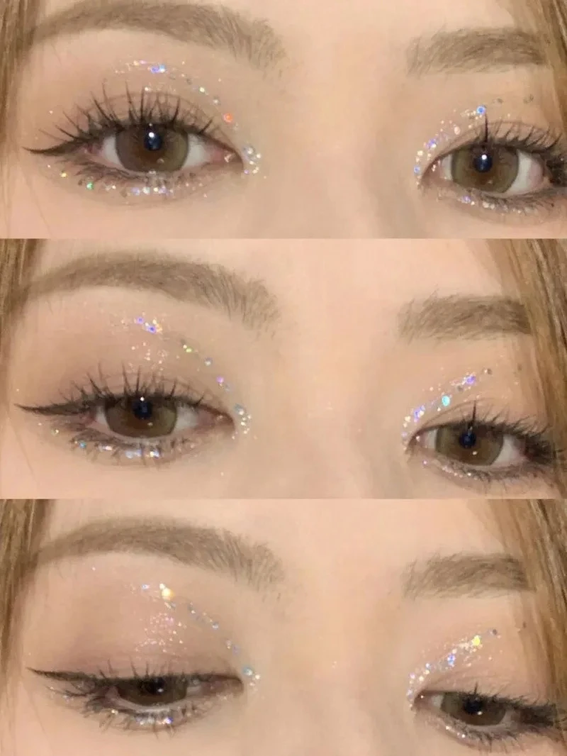 Diamond liquid eyeshadow lying silkworm pearl super-flash makeup fine glitter eyeshadow powder high-gloss eyeliner