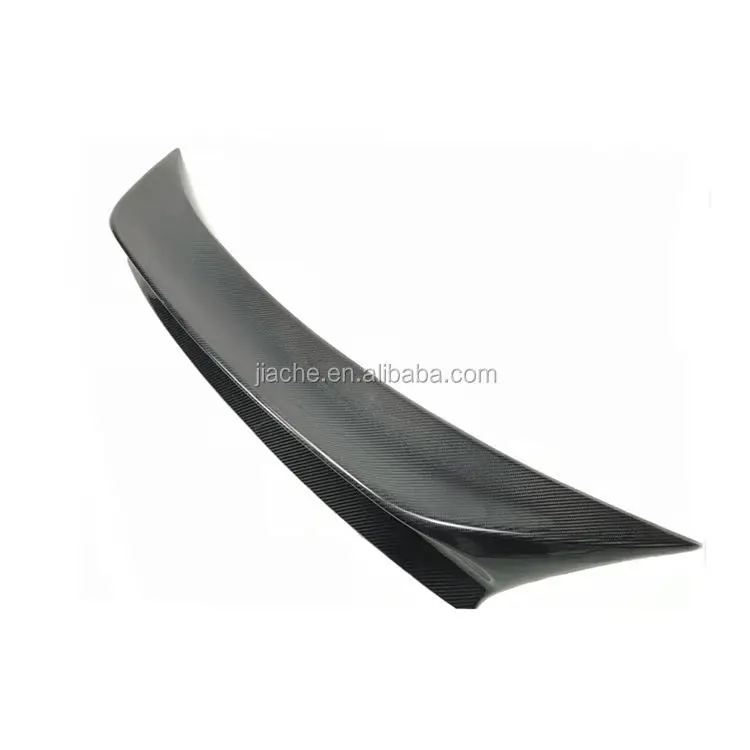 Sayap Spoiler Bagasi Belakang Mobil Serat Karbon untuk Porsche Panamera S 970.1 2009-2013 Stiker Trim Boot FRP Gaya VRT