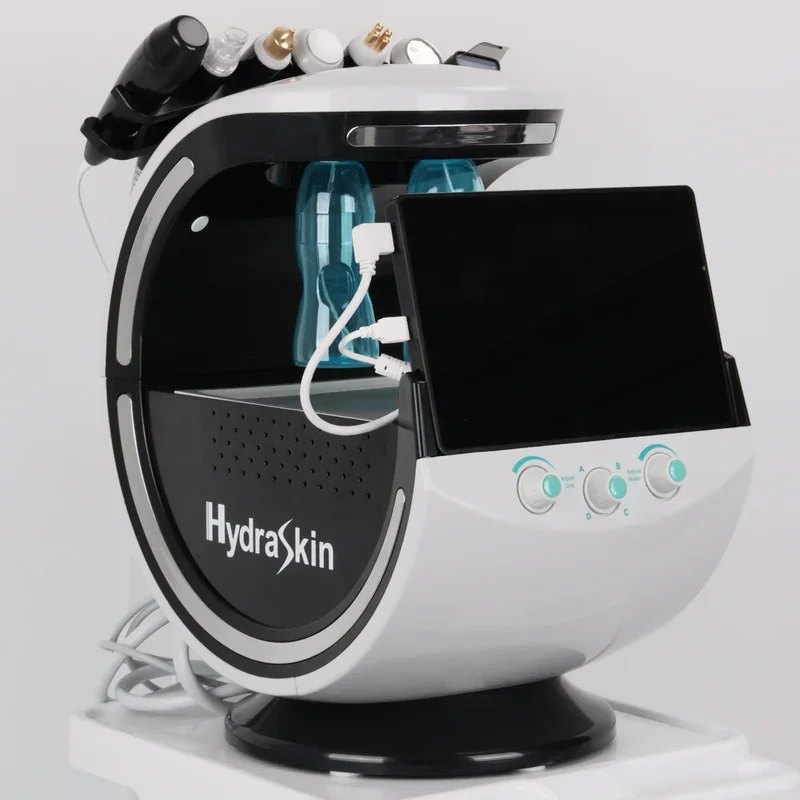 7 in 1 Hydrofacial Machine For Deep Cleaning with Skin Analysis Water Oxygen Hydra Beauty Facial Machine