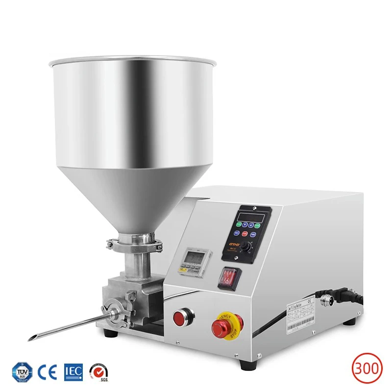 NP-300 Cream Filling Machine Cake Quantitative Chocolate Jam Filling Machine Puff Filling Machine 12L