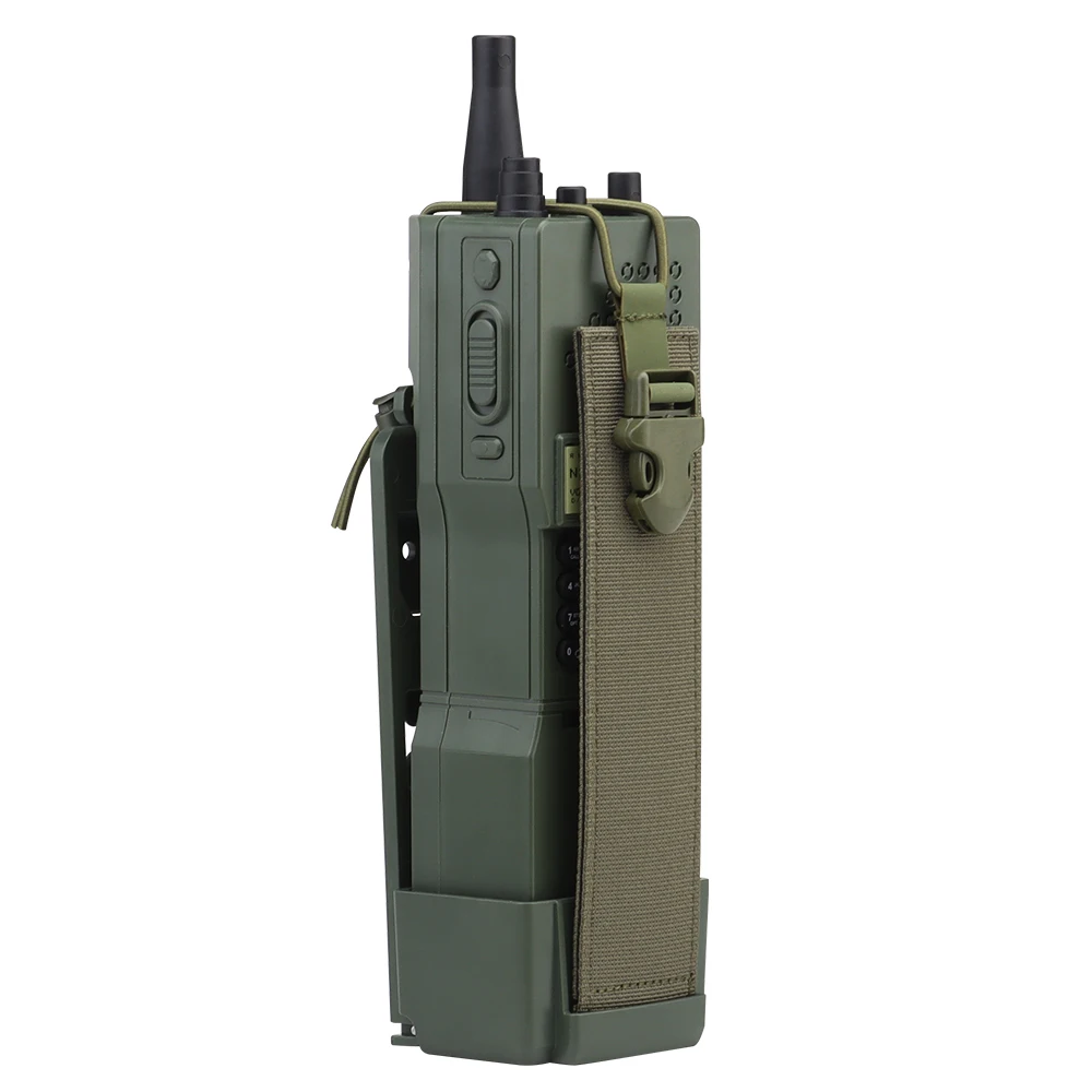 Imagem -03 - Tmofans-simulação Modelo Molle Adaptador Bolsa de Rádio Walkie Talkie Copiar Adereços Filme Nenhuma Função Toy Cosplay Prc152