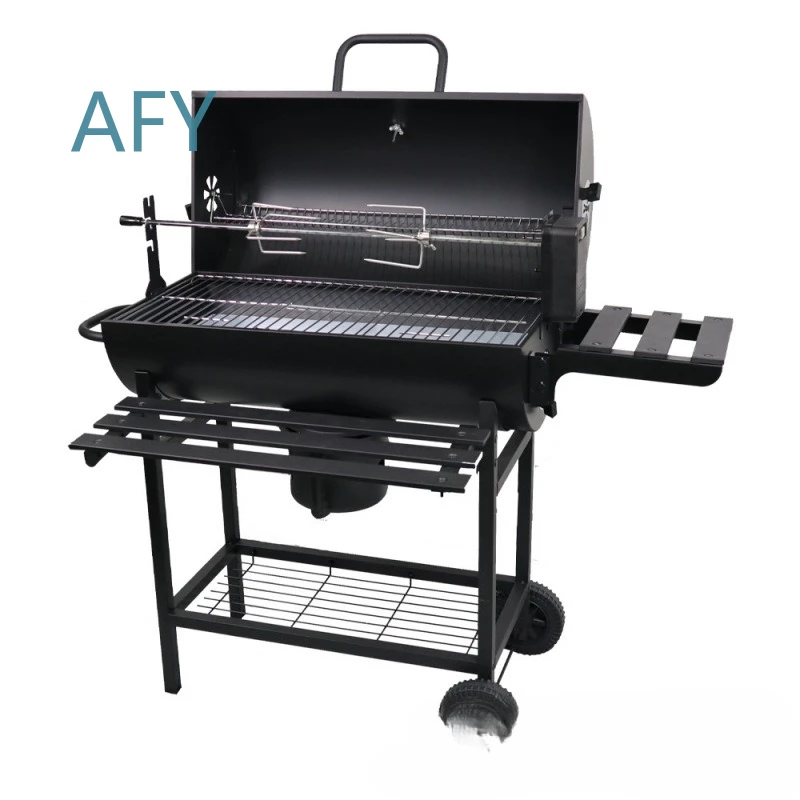 Charcoal BBQ Grill for Outdoor Patio Villa Backyard Camping Cooking for 5 People Electric Braise Grill for Household American