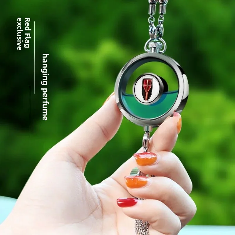 Car Perfume Pendant Air Freshener Diffuser Deodorant Aromatherapy For Hong qi Red Flag H5 H6‌ H9‌ E-QM5 Tiangong HS3 HS5 PHEV‌ S