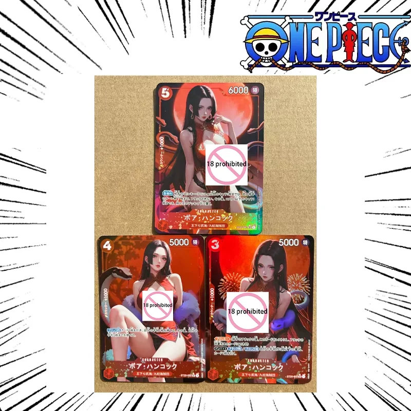 

One Piece Diy Nami Nico Robin Boa Hancock Self Control Collect Signature Trading флэш-карта аниме мультфильм подарок 63*88 мм