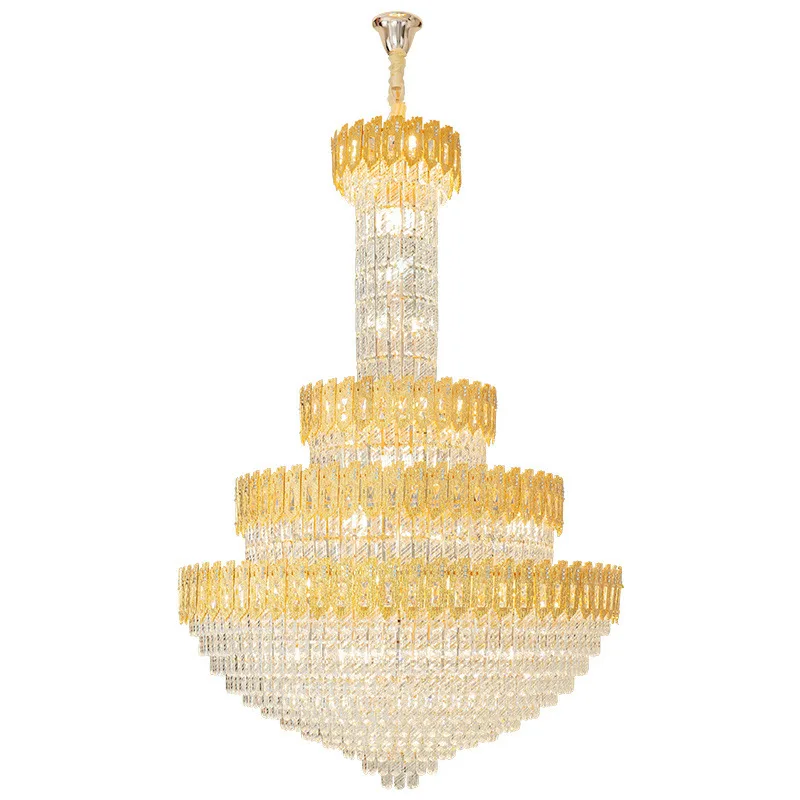 

Chandelier, luxury, villa, living room, hall, hotel, light luxury, crystal