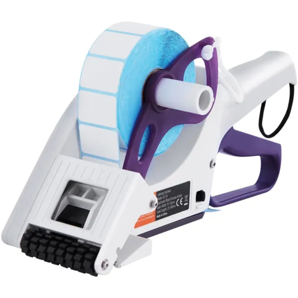 

VEVOR Manual Labeling Machine - 0.59-2.17" Label Width - Portable Handheld Applicator for Bottles/Boxes/Fruits