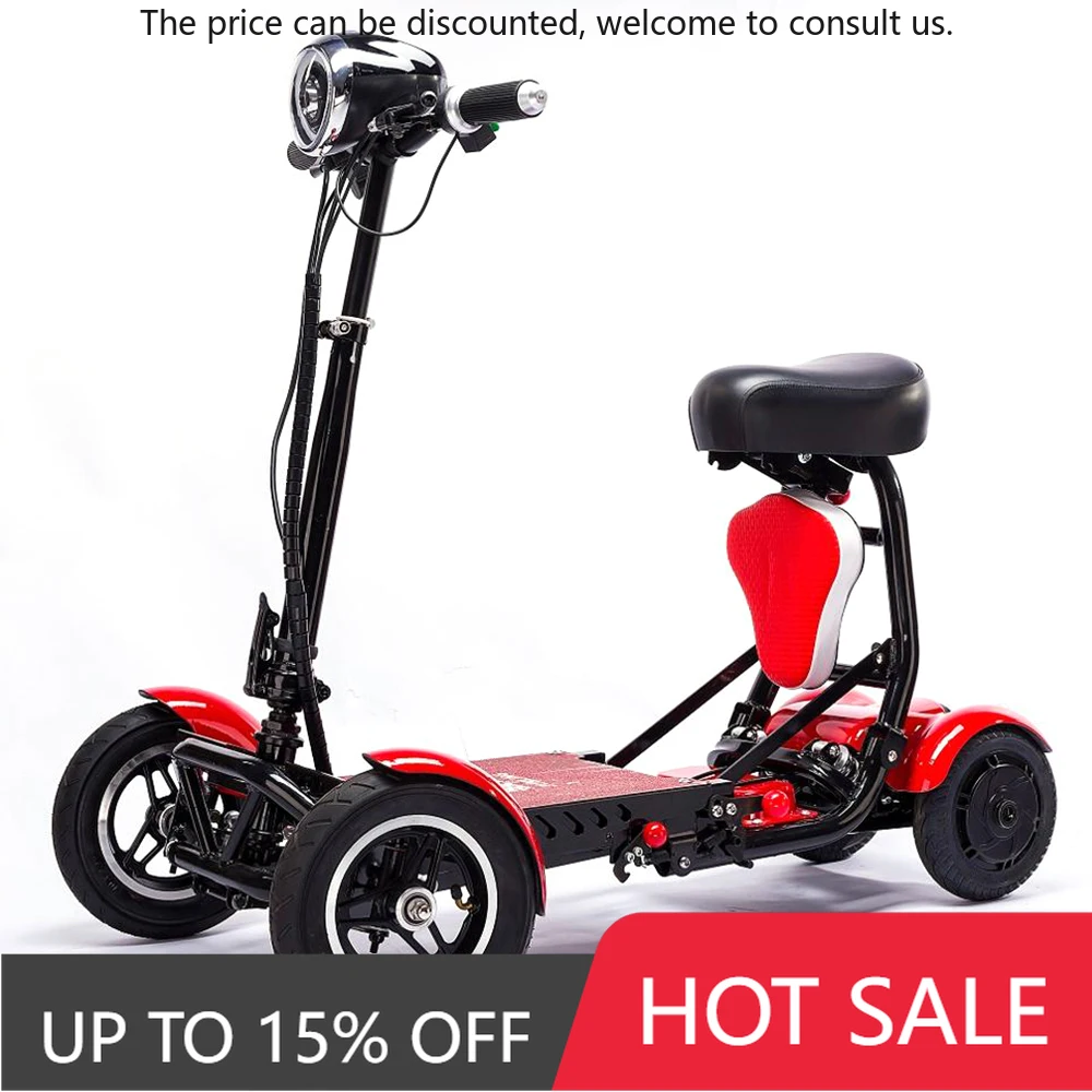 

2025 Baichen Long Battery Life Foldable Light Weight Portable Personal 4 Wheel Mobility Scooter For Adults Senior