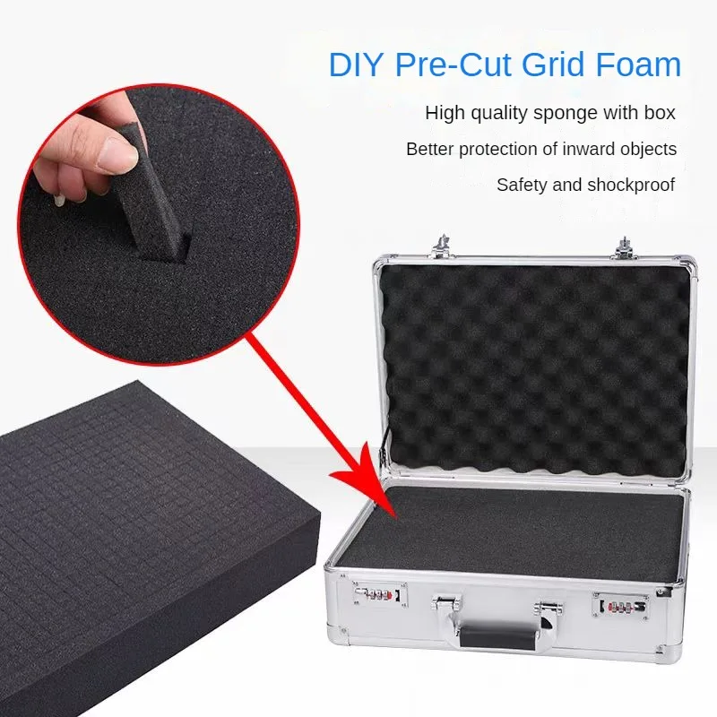 

10cm Thickness Pre-Cut Foam Insert Pick Apart Foam For Hard Flight Case Precorted High Density Pick Pluck Shadow Foams 41x29cm