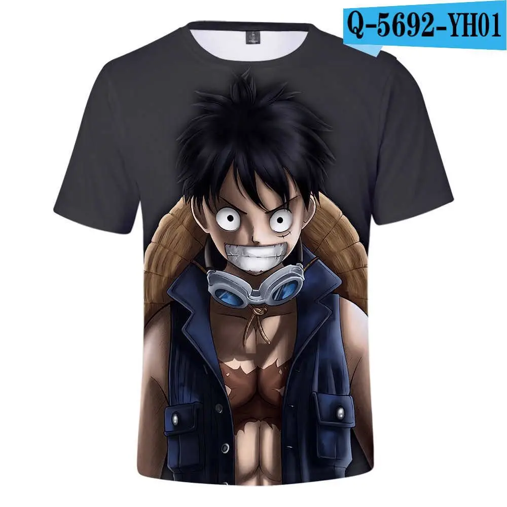 2425 Hot Sale Cool Japanese Anime 3D Printed Cartoon T-Shirt O-Neck Short Sleeve Sportswear Tops Y2k Clothes Adult Child T-Shirt