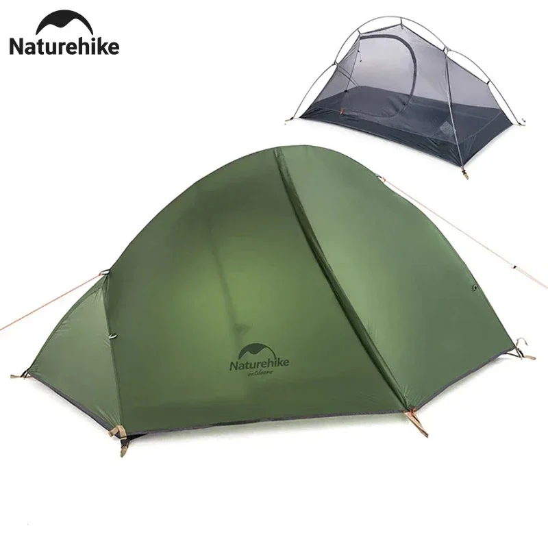 

Naturehike 1 Person Cycling Tent 20D Ultralight Waterproof Bicycle Tent 4 Season Double Layer Fishing Tent Outdoor Camping Tent