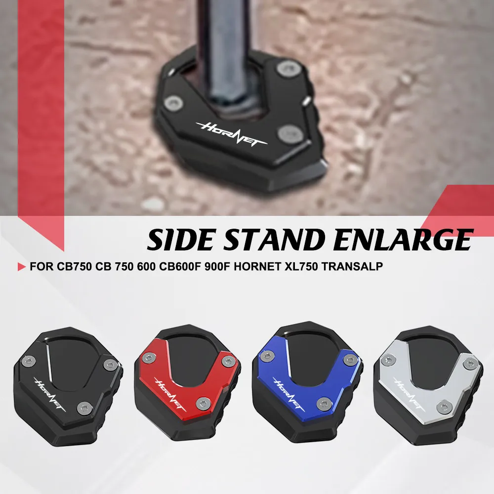 

For HONDA XL750 TRANSALP 750 2023 2024 Motorcycle Accessories Side Stand Enlarge Kickstand Enlarger Support Extension 2025 2026